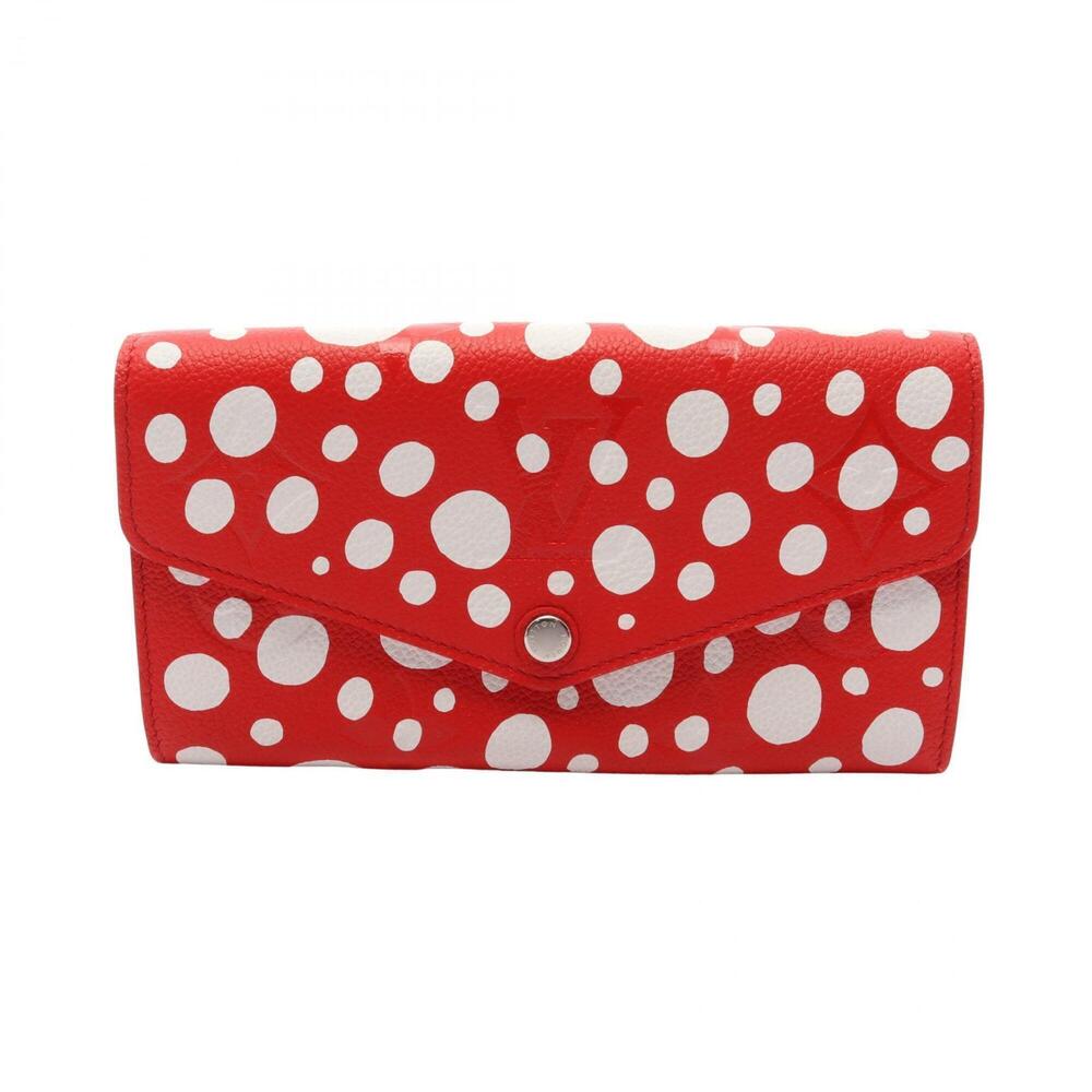 Louis Vuitton LV x YK Portefeuille Sarah Bi-fold Long Wallet, Leather, Women'...